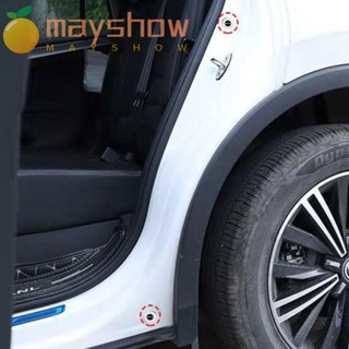 Mayshow แผ่นซิลิโคน กันกระแทก เรืองแสง อุปกรณ์เสริม สําหรับประตูรถยนต์