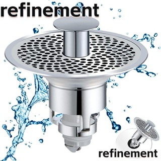 Refinement ตัวกรองท่อระบายน้ํา สเตนเลส 1.1~1.5 นิ้ว สําหรับอ่างอาบน้ํา