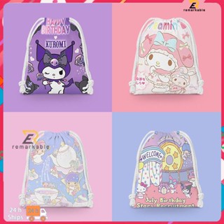 พร้อมสต็อก Kuromi Beam Pocket Drawstring กระเป๋าผ้าขนาดเล็ก กระเป๋าเก็บของนักเรียน กระเป๋าแต่งหน้าแบบพกพา เหมาะสำหรับครอบครัว การจัดเก็บชิ้นส่วนขนาดเล็ก โดดเด่น_th