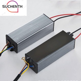 Suchenth หม้อแปลงหลอดไฟ LED 50W 1500mA อลูมิเนียม AC 85-265V เป็น DC24-36V กันน้ํา