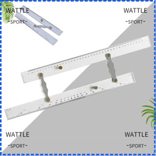Wattle ไม้บรรทัดนําทางเรือ แบบใส ความแม่นยําสูง สําหรับเรือ