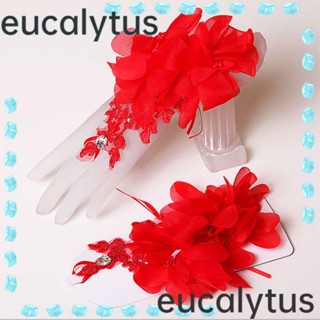 Eucalytus1 ถุงมือคอสเพลย์ สีพื้น สําหรับงานปาร์ตี้