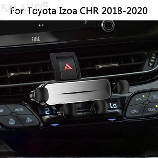 ที่วางโทรศัพท์มือถือในรถยนต์แรงโน้มถ่วง สําหรับ Toyota C-HR CHR Izoa 2018 2019 2020 ขาตั้งช่องระบายอากาศในรถยนต์ GPS รองรับขายึดอุปกรณ์เสริม