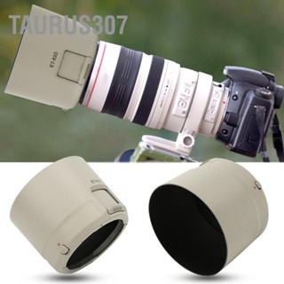 Taurus307 ET-83D เลนส์ฮูดพลาสติกสีขาวสำหรับ Canon EF 100-400mm f/4.5-5.6L IS II USM