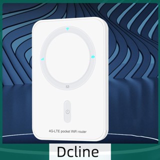 [Dcline.th] เราน์เตอร์ไร้สาย 4G LTE 150Mbps WiFi โมเด็ม 1800mAh ขนาดเล็ก แบบพกพา