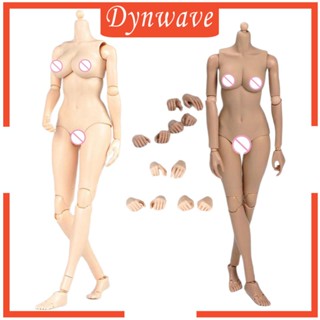 [Dynwave] ตุ๊กตาฟิกเกอร์ผู้หญิง สเกล 1:6 ผิวขาว ข้าวสาลี สูง 27 ซม.