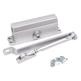 Adjustable Universal Easy Installation Sturdy Commercial Arm Fitting Automatic Positioning Hydraulic Buffer Door Closer