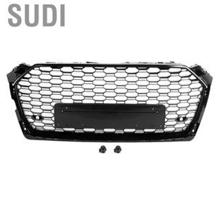 Sudi Car for RS5 Style Mesh Grill Grille Black Fit A5/S5 B9 2017-2019