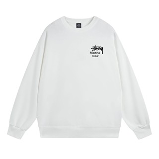 Stussy - เสื้อกันหนาว คอกลม พิมพ์ลายฟิกเกอร์ แฟชั่น อเนกประสงค์ สําหรับผู้ชาย และผู้หญิง Tyee