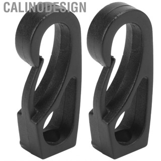 Calinodesign 2Pcs Cord Hooks Boat Kayak Canoe Rope Buckle Elastic Connector Accessories