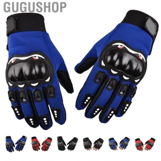 Gugushop Motorcycle  Touch Screen Breathable Powersports Racing Protective Glove For Mountaineering Cycling Motorbike