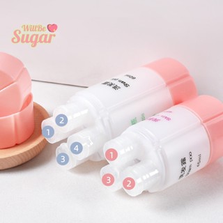 [WillBesugarT] 3 in 1 / 4 in1 กล่องเก็บเจลอาบน้ํา แชมพู เครื่องสําอาง สําหรับเดินทาง [ใหม่]