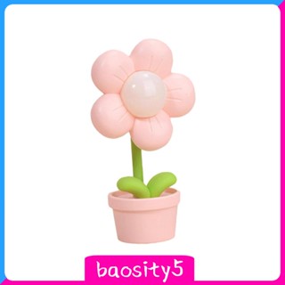 [Baosity5] โคมไฟตั้งโต๊ะ ลายดอกไม้ ขนาดเล็ก สําหรับห้องนอน ห้องอาหาร ตกแต่งบ้าน