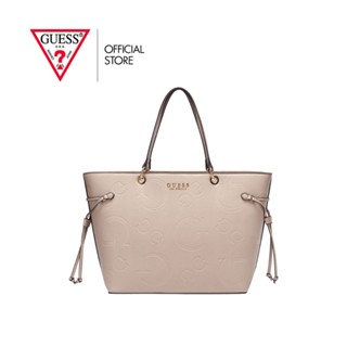 GUESS กระเป๋าสะพายผู้หญิง รุ่น SG903025 MELROSE AVE TOTE สีน้ำตาล