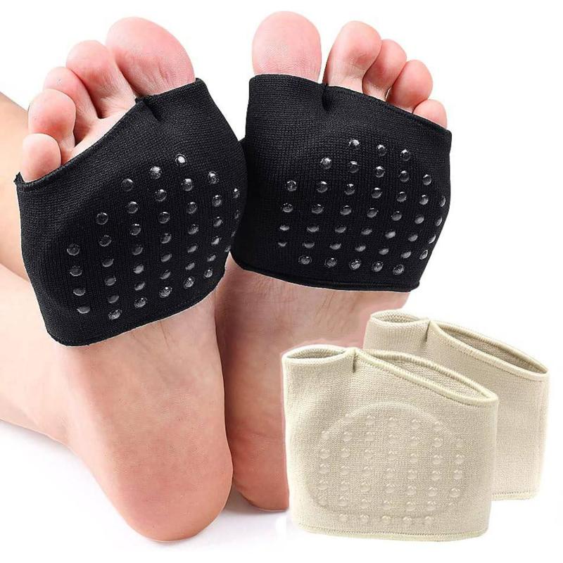 Metatarsal Sleeve Pad พร้อมเจล Anti-Slip, Soft Compression Forefoot Ball Foot Cushion สําหรับผู้ชายผู้หญิงทุกวัน Foot Comfort