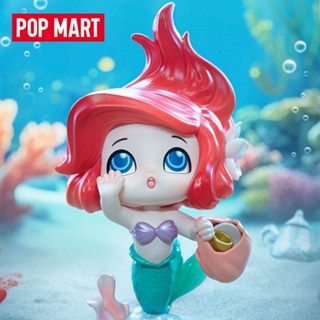 Authentic POP MART bubble MART Disney anniversary Princess childhood blind box hand-made Alice fashion Toys