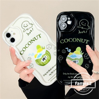 เคสโทรศัพท์มือถือ ลายมะพร้าว สําหรับ OPPO A58 A98 A78 A17 A77s A53 A93 A95 A97 A57 A92S 5G A16 A17k A57 A76 A96 A16s A15s A5s A7 A3s A5 A9 A54 A74 A94 A93 A53 A33