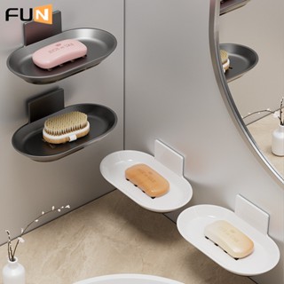 [FUN] ชั้นวางสบู่อลูมิเนียม แบบติดผนัง ไม่ต้องเจาะรู สําหรับ…