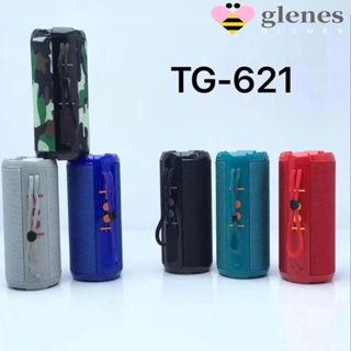 Glenes T&amp;G ลําโพงซับวูฟเฟอร์ไร้สาย แบบพกพา TG621 T&amp;G รองรับวิทยุ FM TF T&amp;G