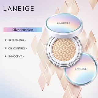 Laneige คุชชั่นกันแดด ปรับผิวกระจ่างใส ขนาดเล็ก สีขาว