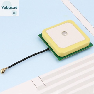 [Yobusad.th] แผ่นเสาอากาศเซรามิค 21dB หลายความถี่ สําหรับโมดูล GPS