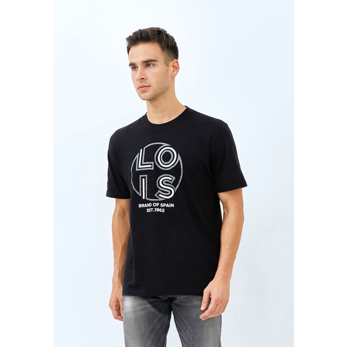 เสื้อยืดผู้ชาย ลอย ยีนส์เบสิคดั้งเดิม KSL2195