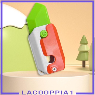 [Lacooppia1] ของเล่นฟิดเจ็ต การ์ดกด พิมพ์ลายแครอท 3D ขนาดเล็ก สําหรับปาร์ตี้