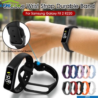 Uniis สายนาฬิกาข้อมือ แบบนิ่ม สําหรับ Galaxy Fit 2 SM-R220