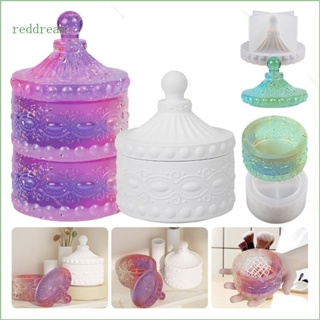 Redd แม่พิมพ์ซิลิโคนเรซิ่น สีแดง สําหรับทํากล่องเครื่องประดับ DIY