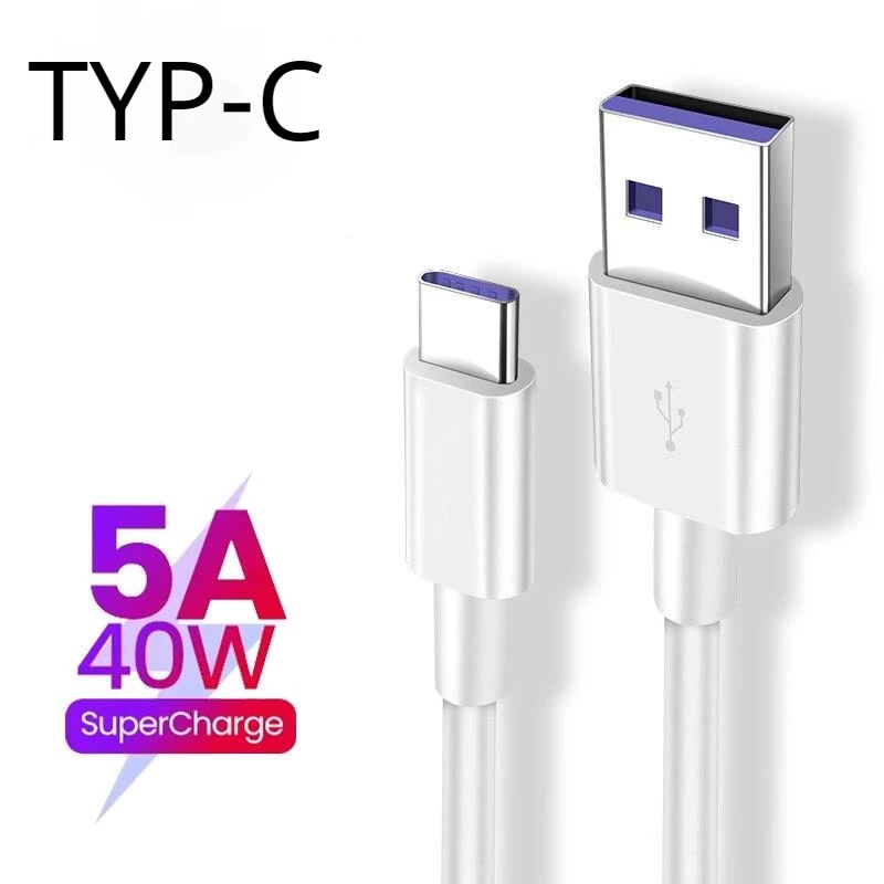 สายชาร์จ Android Type c ยาว 1m.ใช้กับมือถือ กล้องถ่ายรูป cctv หัว micro usb Android