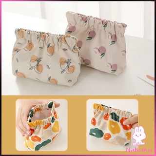 NKK กระเป๋าเครื่องสําอาง  แบบพกพา สําหรับผู้หญิง makeup bag