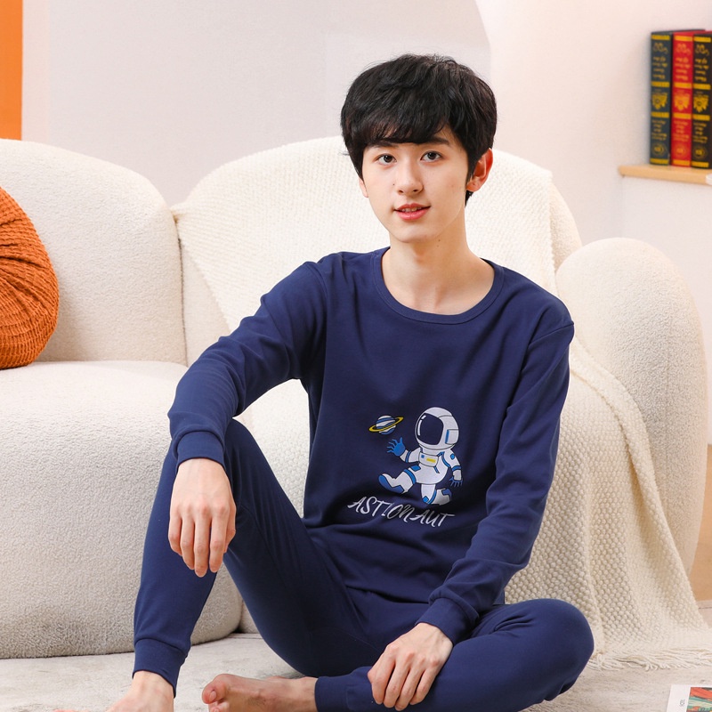 【YAOEENH】พร้อมส่ง ชุดนอน ผ้าฝ้ายแท้ ลายการ์ตูน ขนาดใหญ่ 140-180 ซม. เหมาะกับฤดูใบไม้ร่วง ฤดูหนาว สําหรับเด็กผู้ชาย และเด็กผู้หญิง 1 ชิ้น - รูปที่ 5