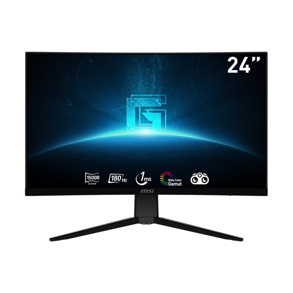 รุ่นใหม่ 180Hz MSI Monitor G2422C 23.6"180Hz เกมมิ่งมอนิเตอร์ จอคอมพิวเตอร์