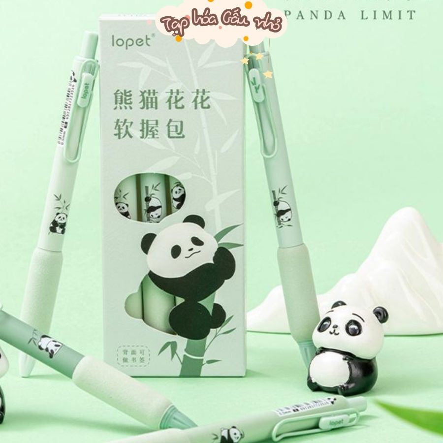 Lopet PANDA LIMIT BLUE ปากกาเจล LT-1327 [Taphagaunho]