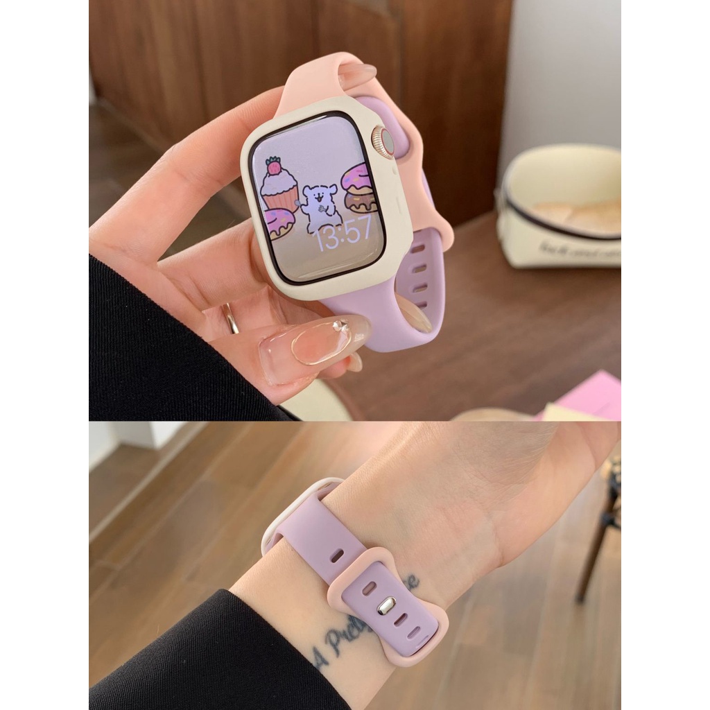 สายนาฬิกาข้อมือซิลิโคน แบบเปลี่ยน สําหรับ Honor Watch 4 รูปที่ 7