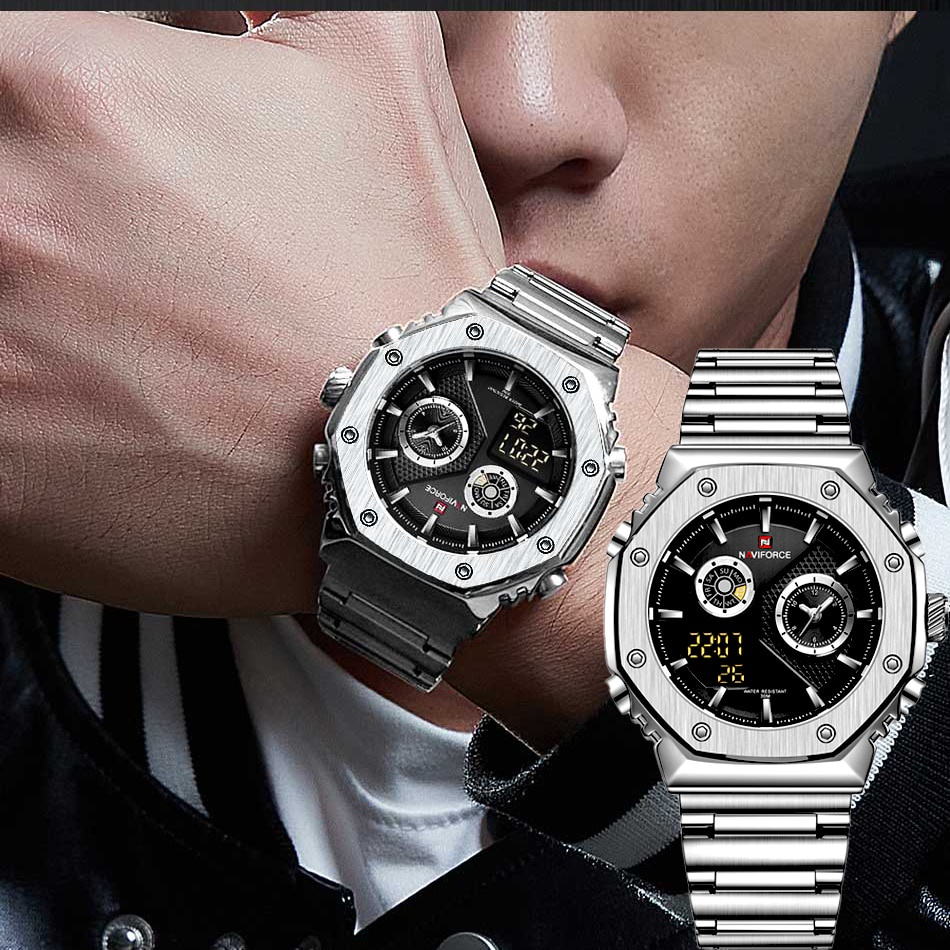 Naviforce นาฬิกาข้อมือ รุ่น NF9216S รับประกัน 1 ปี ศูนย์ไทย เสียเปลี่ยนใหม่ทันที
