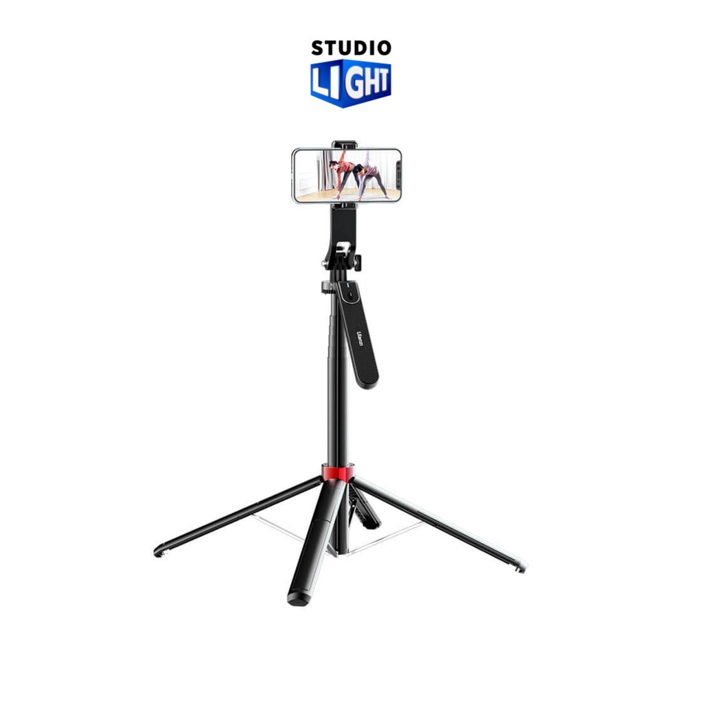 Ulanzi MA09 Bluetooth Remote Control Selfie ไม้เซลฟี่ ขาตั้งกล้อง 4 ขา มีรีโมท สำหรับสมาร์ทโฟน กล้อง