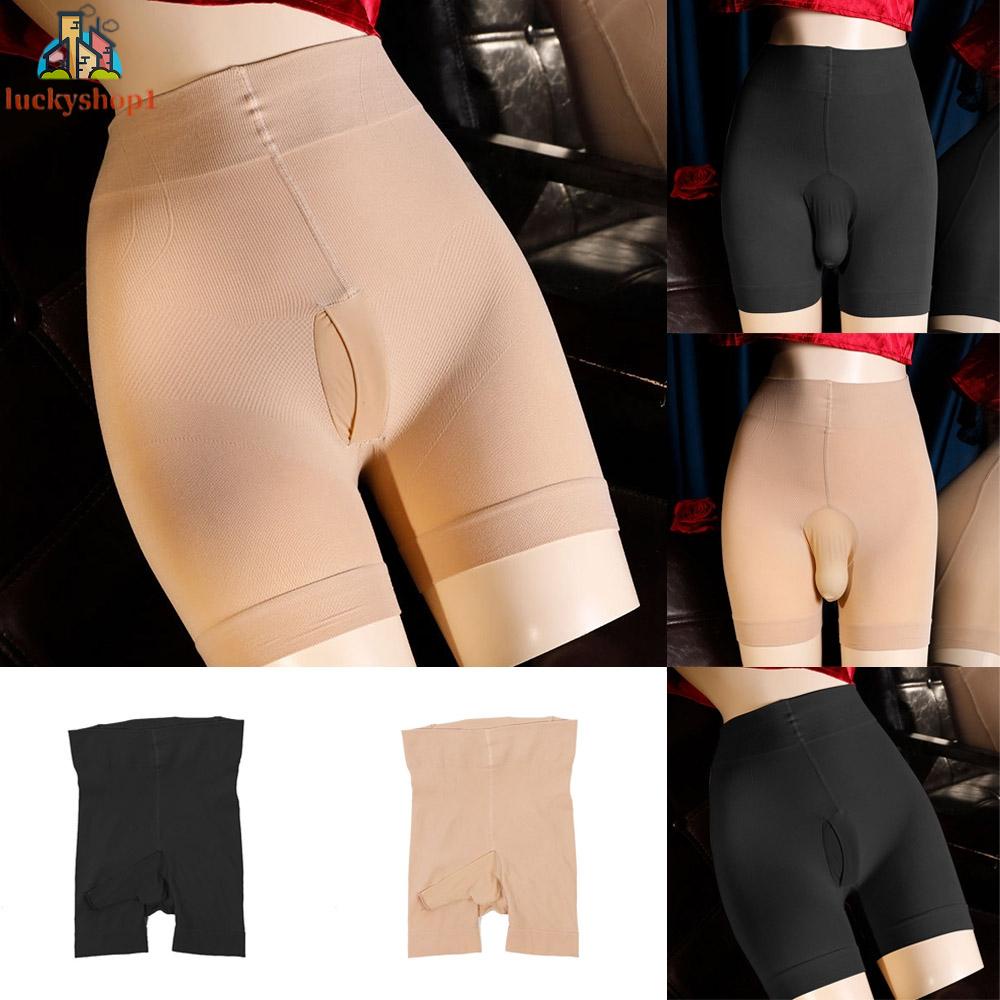 ชุดชั้นใน Home JJ Tyhose Mens Sheer ถุงน่อง Glossy Style Super Elastic