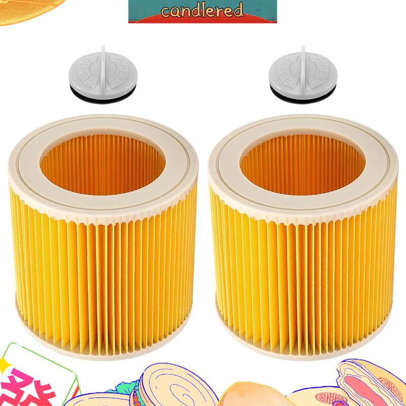 ตลับกรองฝุ่น สําหรับเครื่องดูดฝุ่นสุญญากาศ Karcher WD3 Premium WD2 WD3 WD1 MV3 MV2 WD 3 P 2 ชิ้น