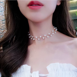 📌📌มีหลายแบบ📌📌สร้อยคอไข่มุก ไข่มุก เครื่องประดับสไตล์เกาหลี N MIX PEARL