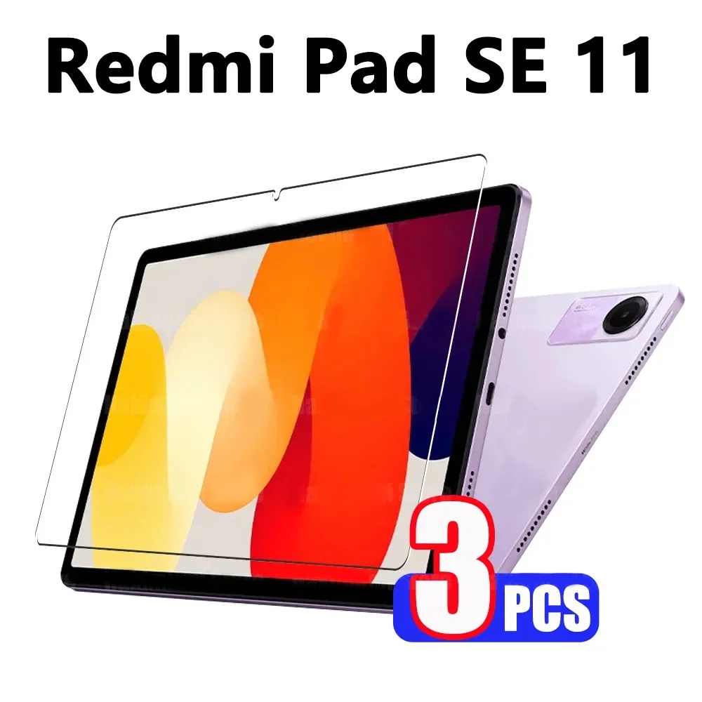 ฟิล์มกระจกนิรภัยกันรอยหน้าจอแท็บเล็ต สําหรับ Xiaomi Redmi Pad SE 11 2023 1~3 ชิ้น