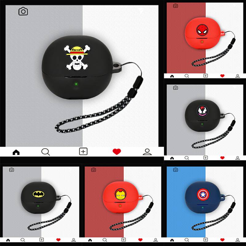 C406 Soundpeats clear case / AIR4 pro CASE Silicone Protective Case Dust-proof Protective Case for S