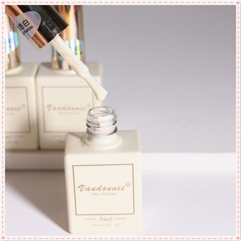 Vandannie โยเกิร์ตสีขาวเล็บเจลสีนู้ด Beige Milky Protein สีขาวสไตล์ฝรั่งเศส Phototherapy กาวฤดูใบไม้ร่วงฤดูหนาวเล็บสำหรับเล็บ Shop 15ml JOYFEEL