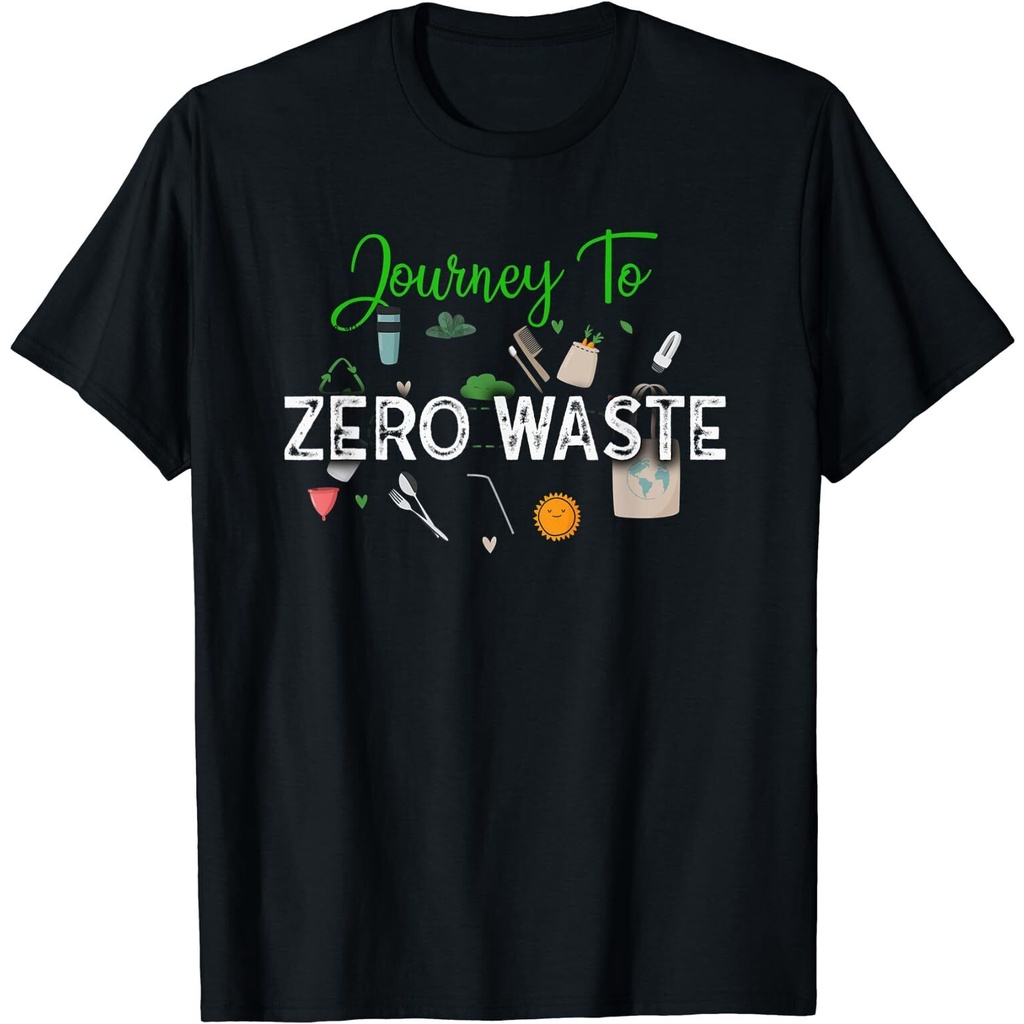 Save Earth Sustainable Living Zero Waste Earth Day Awareness เสื้อยืด