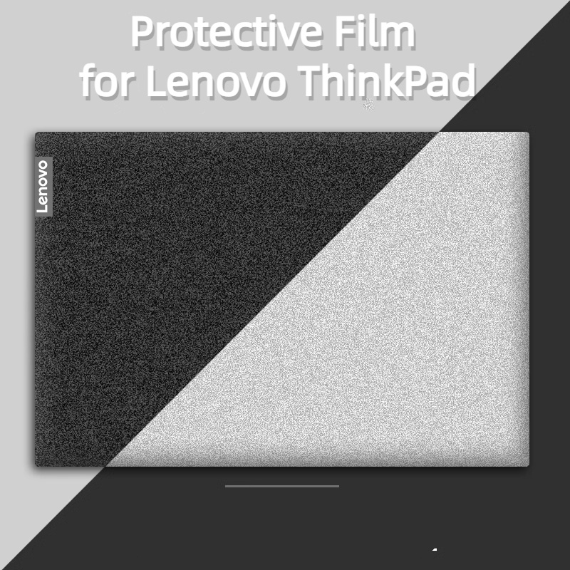ฟิล์มสติกเกอร์คาร์บอน ผิวด้าน สีดําด้าน ป้องกันรอย สําหรับแล็ปท็อป Lenovo ThinkPad X1 X1 X13 X1