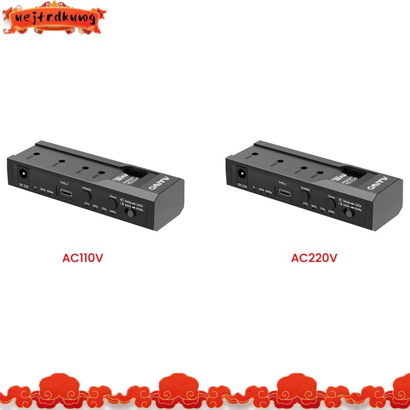 Maiwo Dual Bay M.2 Nvme เคส และแท่นวาง SATA HDD Type C 3.5Quot, Clone Duplicator uejfrdkuwg