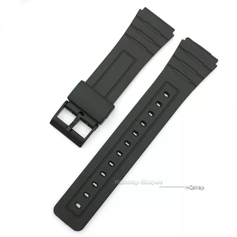 สายนาฬิกาข้อมือซิลิโคนเรซิ่น PU สําหรับ CASIO Watch Band 12 มม. 14 มม. 16 มม. 18 มม. 20 มม. 22 มม. W800H SGW400 F91W F84 F105 108 A158 168 AE1200 1300