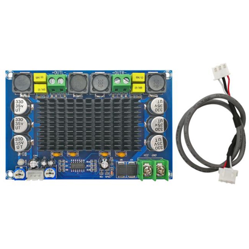 Xh-m569 TPA3116D2 บอร์ดโมดูลขยายเสียงดิจิทัล พลังงานสูง 150W*2 พร้อมพรีแอมป์