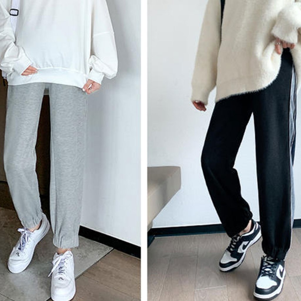 พร้อมส่ง กางเกงขายาวคนท้อง กางเกงครรภ์ ชุดคลุมท้อง ใส่สบาย - รูปที่ 5