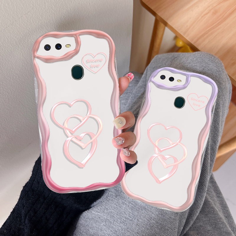 MERAH กรณี hp สําหรับ Oppo A7 A12 A12S A74 A95 4G F19 F19s Reno 6 Lite A73 4G F17 A73 5G A72 5G A53 